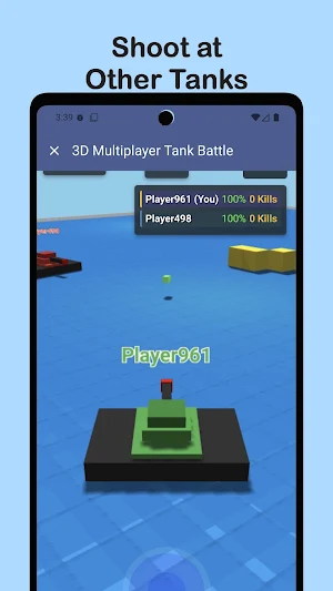 3D Multiplayer Tank Battle Screenshot 2