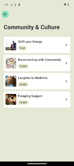 Veterans Wellness Path Screenshot 2