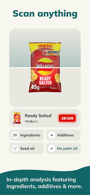 Ivy: Processed Food Scanner Screenshot 0