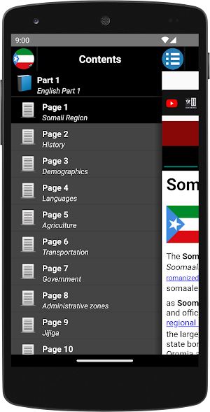 Taariikhda Soomaali Galbeed Screenshot 2