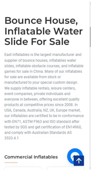 East Inflatables Screenshot 1