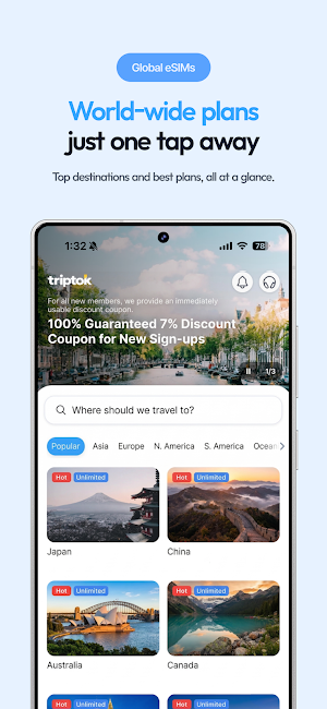 TripTok - Must-Have Travel App Screenshot 2