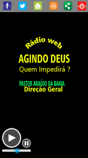 Web Rádio Agindo Deus OnlineFm Screenshot 2