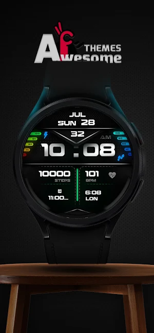 Sporto - Digital Watch Face Screenshot 0