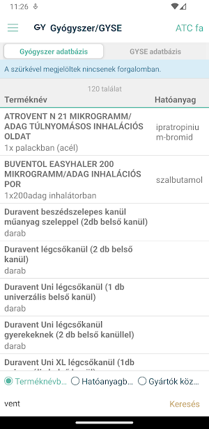 Gyógyszerészinfó Screenshot 3