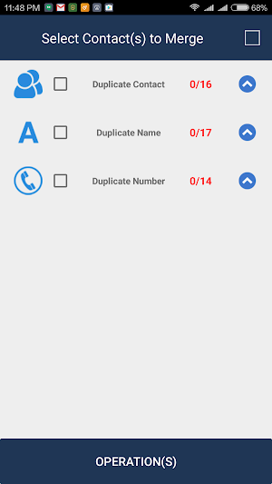 Duplicate Contacts Remover Screenshot 1