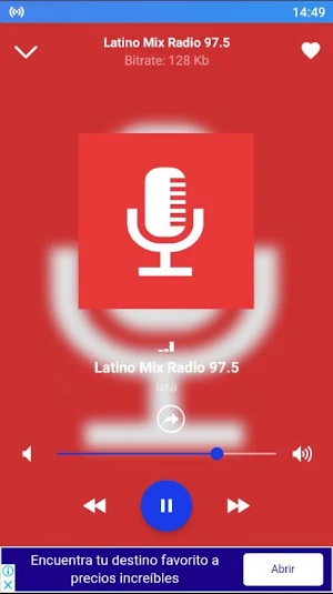 latino mix radio 97.5 App usa Screenshot 1