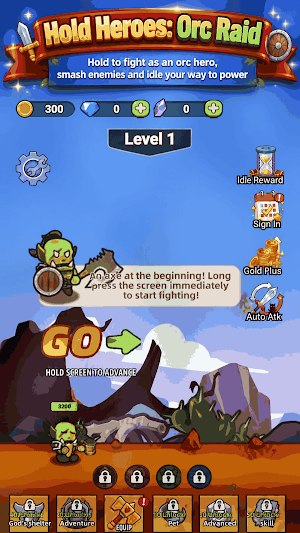 Hold Heroes: Orc Raid Screenshot 0