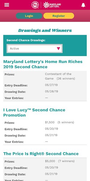 MD Lottery-My Lottery Rewards Screenshot 3