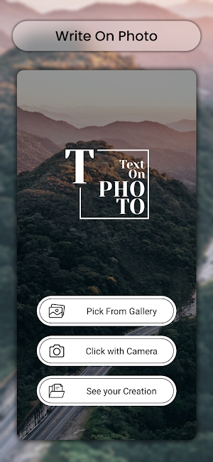 Text On Photo - Editor Screenshot 0