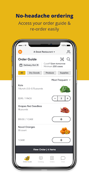 LAMM Food Service Screenshot 0