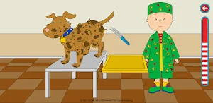 Caillou Plays Professions. Screenshot 1