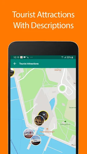 Stockholm Offline Map and Travel Guide Screenshot 0