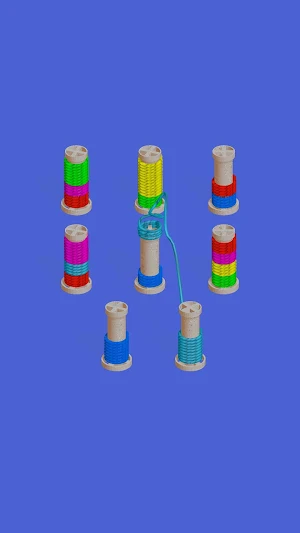 Rope Logic Puzzle 3D Game Screenshot 2