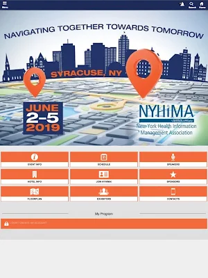 NYHIMA Conference Screenshot 3