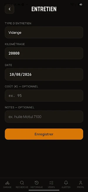 Mon Garage Moto Screenshot 3