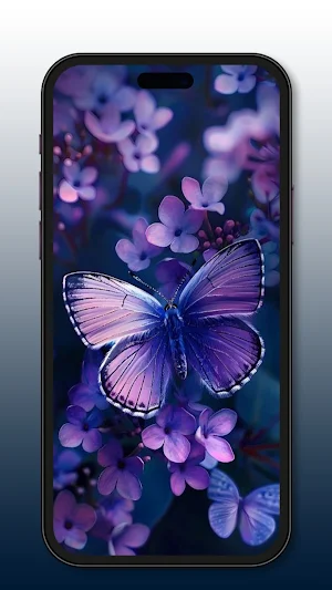 Butterfly Wallpaper Screenshot 2