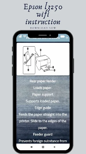 Epson l3250 wifi instruction Screenshot 3