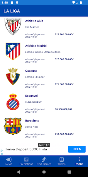 La Liga Screenshot 3