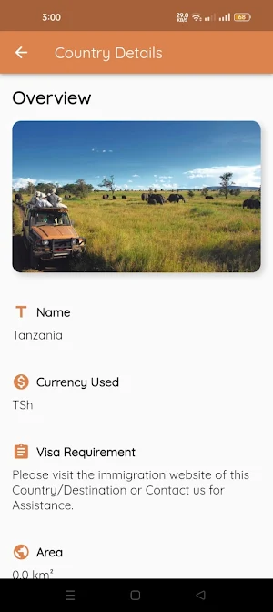 Wilson Tours Africa Screenshot 3
