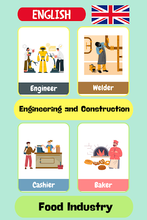 Jobs and Occupations - English Screenshot 1