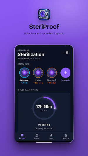 SteriProof: Autoclave Logbook Screenshot 0