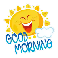 Good Morning sticker for whats