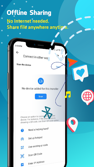 Share App : Transfer & File Sender - File sharing Screenshot 1