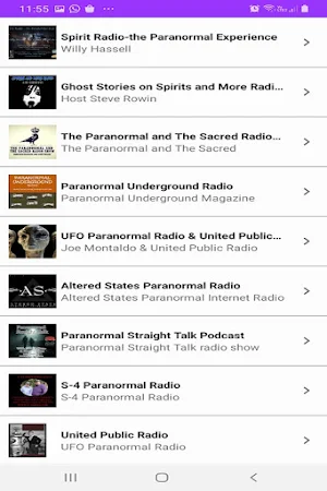 Paranormal Radio Podcast Screenshot 0