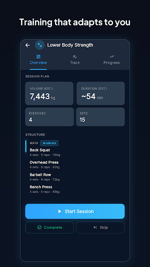 Pelaris: AI Fitness Coach Screenshot 2