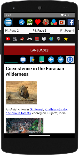 Lion vs Tiger : Animal Fight Screenshot 2