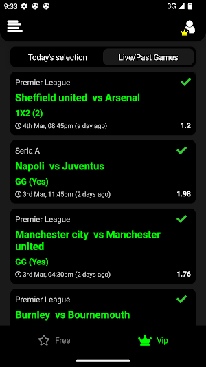 WagerWhiz Betting Tips Screenshot 0