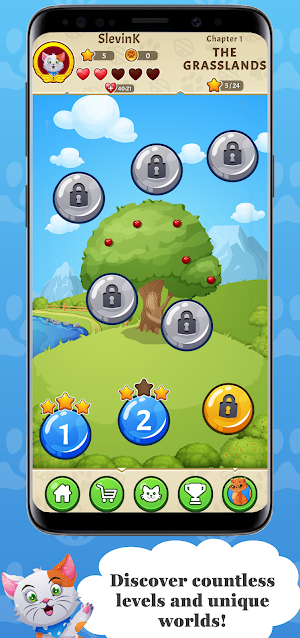 Sansa’s World – Match 3 Cats Screenshot 2