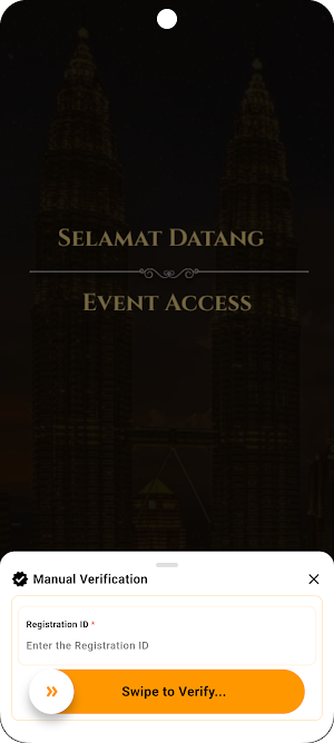 Selamat Datang – Event Access Screenshot 2