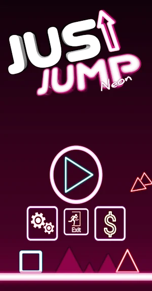 Just Jump Neon Screenshot 0