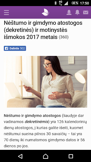 Tėvų darželis Screenshot 0