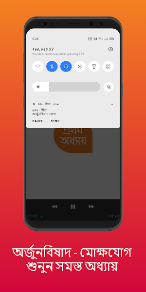 গীতা: Bhagavad Gita (Audio) Screenshot 2