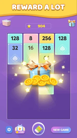 Merge Card : Make 2048 Screenshot 1