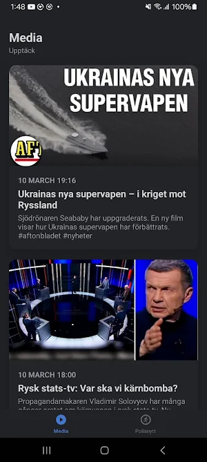 Polisnytt Screenshot 0