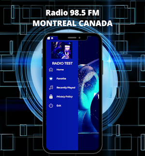 Radio 98.5 FM MONTREAL CANADA Screenshot 1