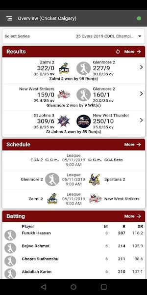 Cricket Calgary Screenshot 0