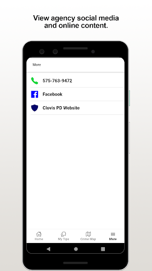 Clovis PD screenshot 3