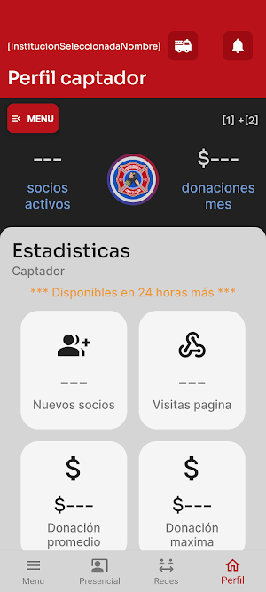 Cooperadores Captador Screenshot 2