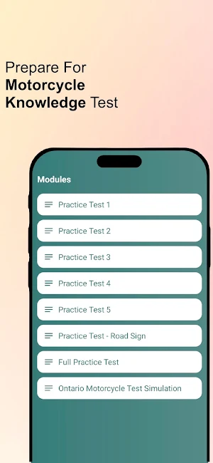 Ontario M1 Knowledge Test Screenshot 2