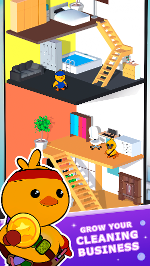 Duck Cleaning Merge: Idle Inc. Screenshot 0