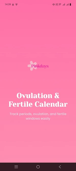 Pinkdays - Period Tracker Screenshot 0