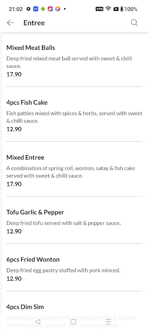 Bundy Thai Street Food Screenshot 2