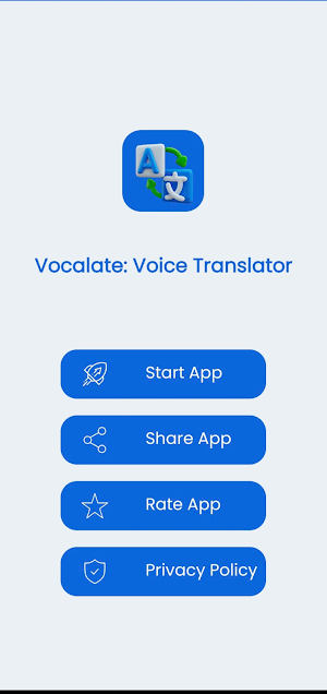 Vocalare: Voice Translator Screenshot 1