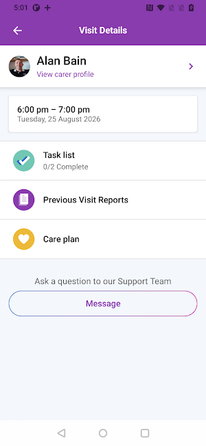 Penponds Homecare Family Screenshot 2