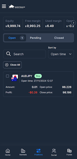 INVESTINGOR Screenshot 0